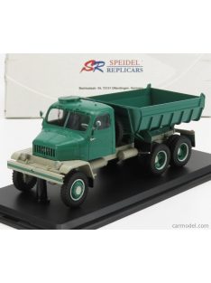   Premium Classixxs - Praga V3S S1 Truck Cassone Ribaltabile 3-Assi 1953 Green White