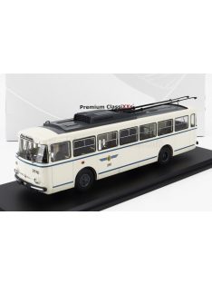   Premium Classixxs - SKODA 9TR AUTOBUS FILOBUS TRASPORTO PUBBLICO 1961 CREAM GREY BLUE