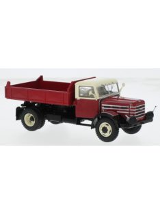   Premium Classixxs - CSEPEL D445 TRUCK CASSONE RIBALTABILE 2-ASSI 1963 RED CREAM