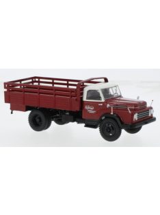   Premium Classixxs - CSEPEL D450 TRUCK CASSONE RIBALTABILE 2-ASSI 1965 DARK RED