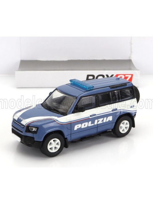 Premium Classixxs - LAND ROVER NEW DEFENDER 110 POLIZIA 2020 LIGHT BLUE WHITE