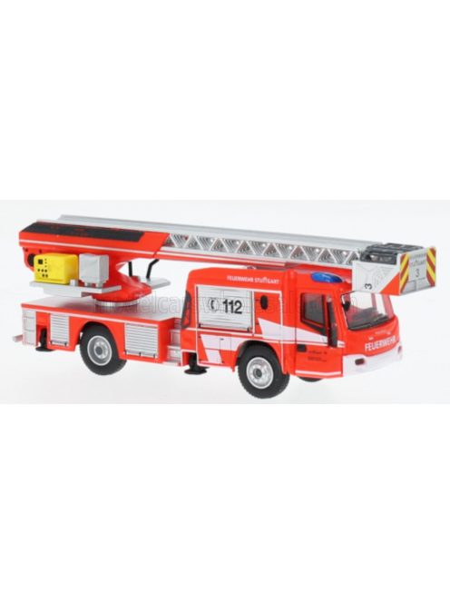 Premium Classixxs - MAGIRUS MAGIRUS M32L 112 SCALA TRUCK SCALA CESTELLO FEUERWEHR STUTTGART 2021 FLUO RED