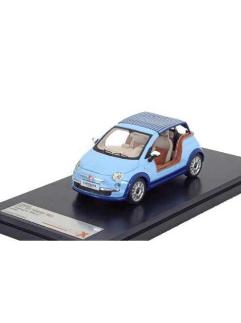 Premium-X - 1:43 Fiat 500 Tender Two Castagna Milano 2008 - Light Blue