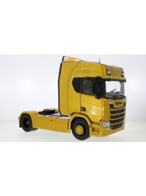 Premium Classixxs - Premium ClassiXXs, Scania R-Serie Topline, gold, 2019, 1:18