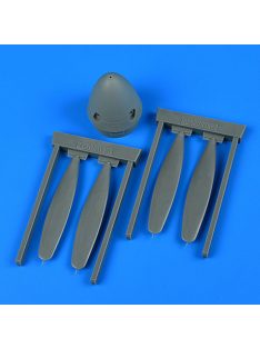 Quickboost - P-51K/Mk.IV Mustang propeller for Tamiya