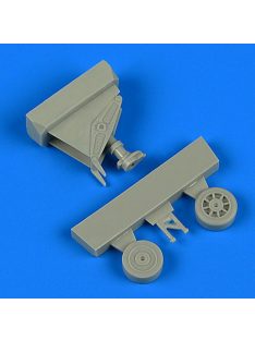 Quickboost - A-1H Skyraider tailwheel for Tamiya