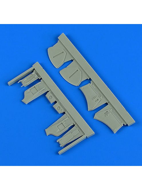 Quickboost - Hawker Hunter undercarriage covers for Airfix