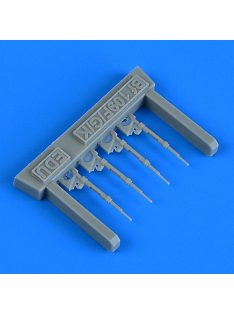   Quickboost - 1/72 Bf 109F/G/K piston rods with undercarriage legs locks for EDUARD kit