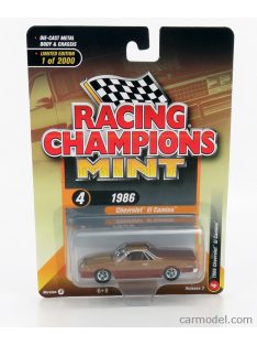   Racingchampions - Chevrolet El Camino Pick-Up 1986 2 Tone Brown Met