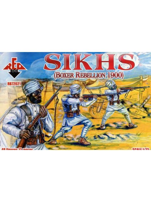 Red Box - Sikhs, Boxer Rebellion 1900