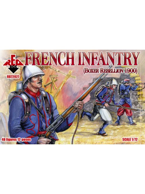 Red Box - French Infantry, Boxer Rebellion 1900