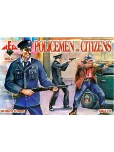 Red Box - Policemen and citizens