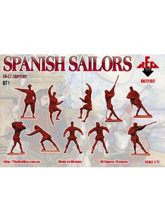 Red Box - Spanish Sailors, 16-17th century