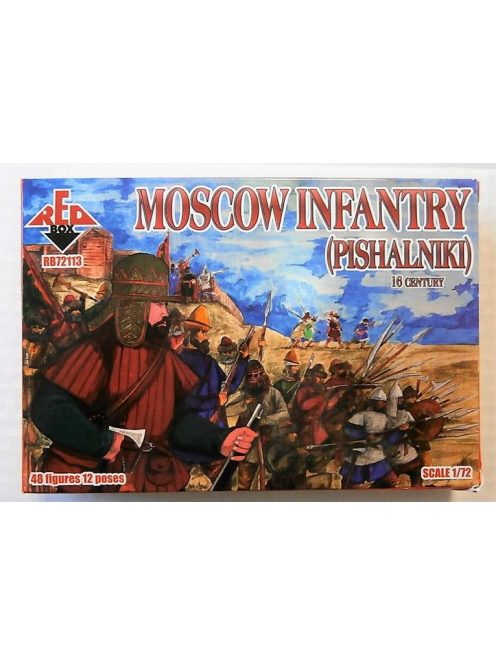 Red Box - Moscow Infantry (Pishalniki) 16 Century