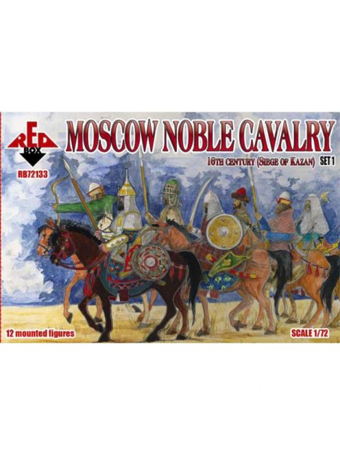 Red Box - Moscow Noble cavalry, 16th century. (Siege of Kazan). Set 1 