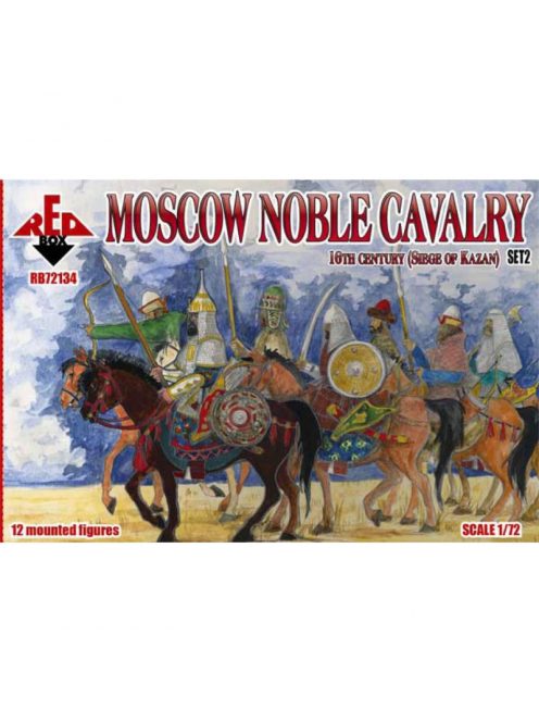 Red Box - Moscow Noble cavalry, 16th century. (Siege of Kazan). Set 2 