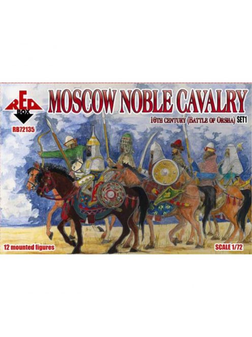 Red Box - Moscow Noble cavalry, 16th century. (Battle of Orsha). Set 1 
