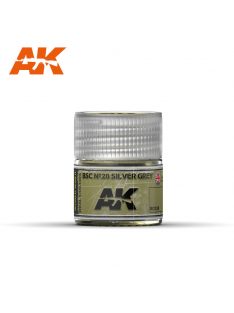 AK Interactive - Bsc Nº28 Silver Grey 10Ml