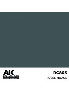 AK Interactive - Rubber Black 17 ml.