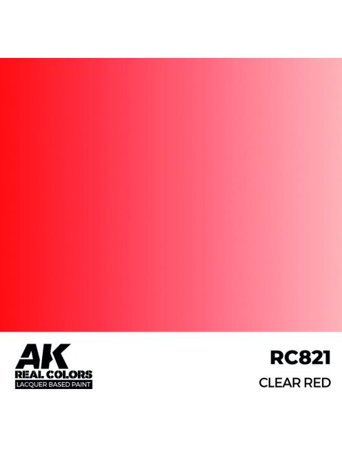 AK Interactive - Clear Red 17 ml.