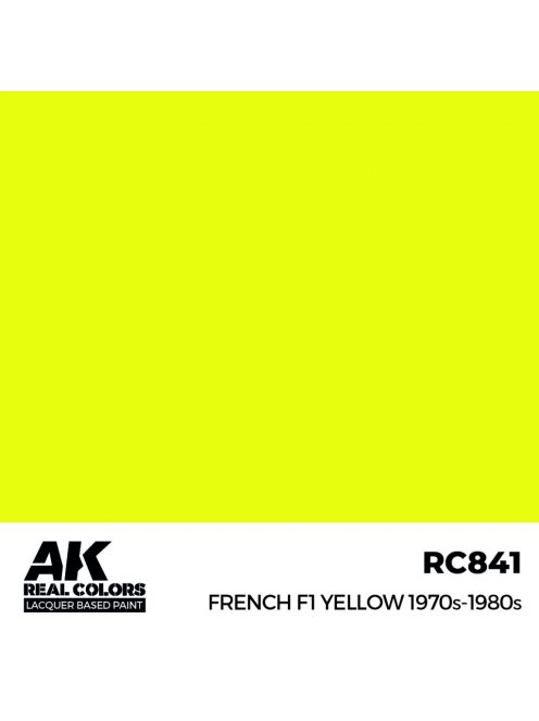 AK Interactive - French F1 Yellow 1970s-1980s 17ml.