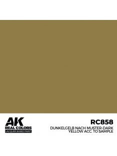   AK Interactive - Dunkelgelb Nach Muster-Dark Yellow acc. to Sample