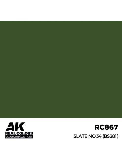 AK Interactive - Slate No.34 (BS381) 17 ml.