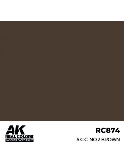 AK Interactive - S.C.C. No.2 Brown 17 ml.