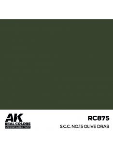 AK Interactive - S.C.C. No.15 Olive Drab 17 ml.