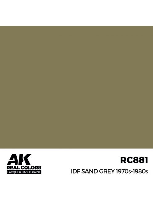 AK Interactive - IDF Sand Grey 1970S-1980S 17 ml.