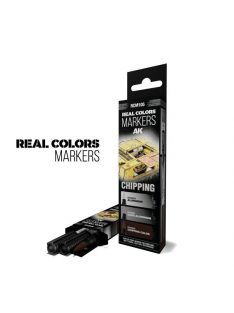 AK-Interactive - RCM105 CHIPPING - SET 3 REAL COLORS MARKERS