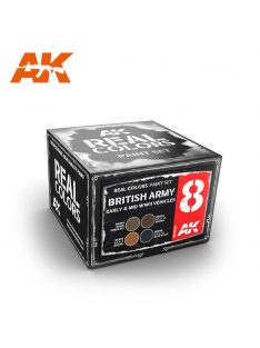   AK Interactive - British Army Early 6 & Mid WWII Vehicles Set