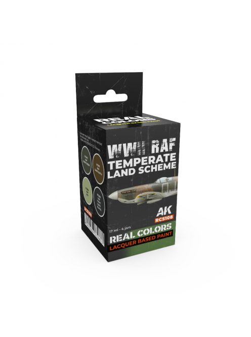 AK Interactive - Wwii Raf Temperate Land Scheme Set