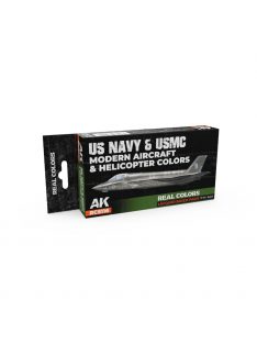   AK Interactive - Us Navy&Usmc Modern Aircraft&Helicopter Colors Set