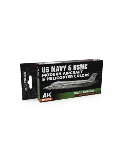 AK Interactive - Us Navy&Usmc Modern Aircraft&Helicopter Colors Set