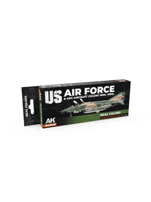 AK Interactive - Us Air Force & Ang Aircraft Colors 1960S-1980S Set