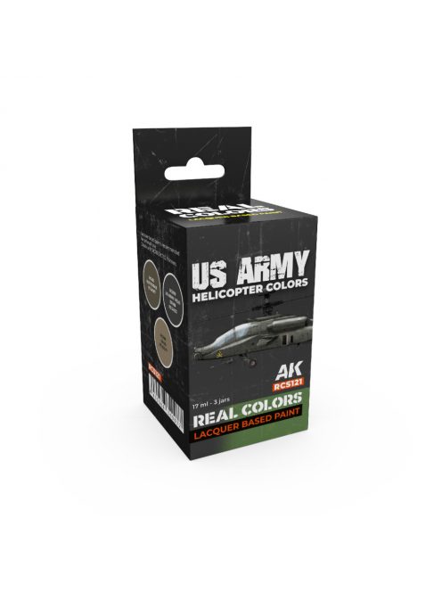 AK Interactive - Us Army Helicopter Colors Set