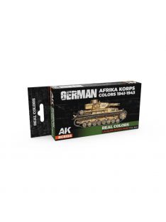 AK Interactive - German Afrika Korps Colors 1941-1943 Set