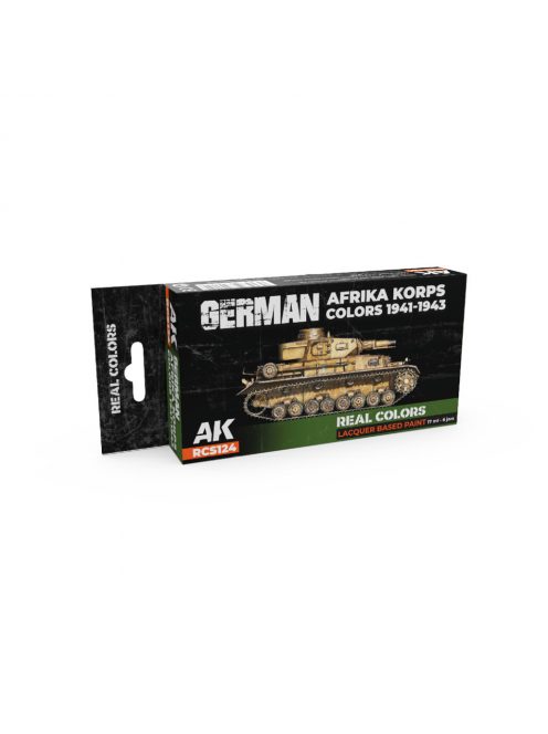 AK Interactive - German Afrika Korps Colors 1941-1943 Set