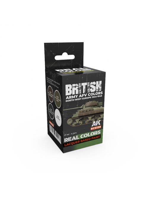 AK Interactive - British Army Afv Colors. North-West Europe 1944-1945 Set