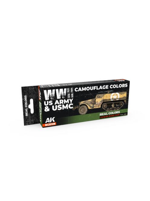 AK-Interactive - RCS129 WWII US Army & USMC Camouflage Colors