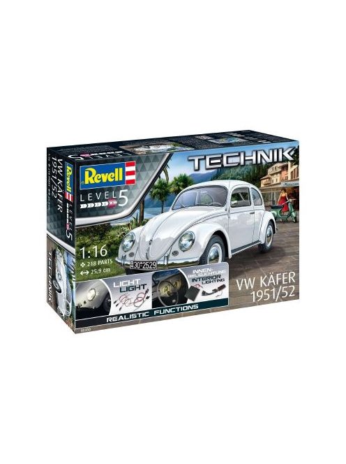 Revell - Technik Vw Beetle 1951:52 1:16 (0450)