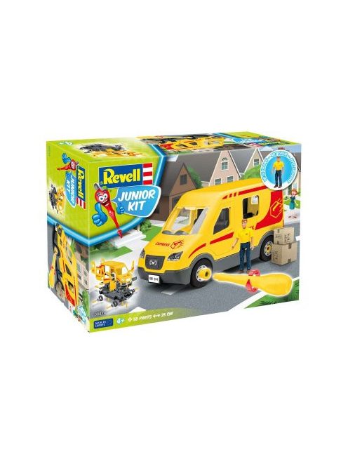 Revell - Junior Kit Delivery Truck Incl. Figure (0814)