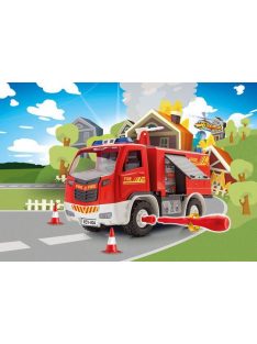 Revell - Junior Kit Fire Truck Incl. Figure (0819)