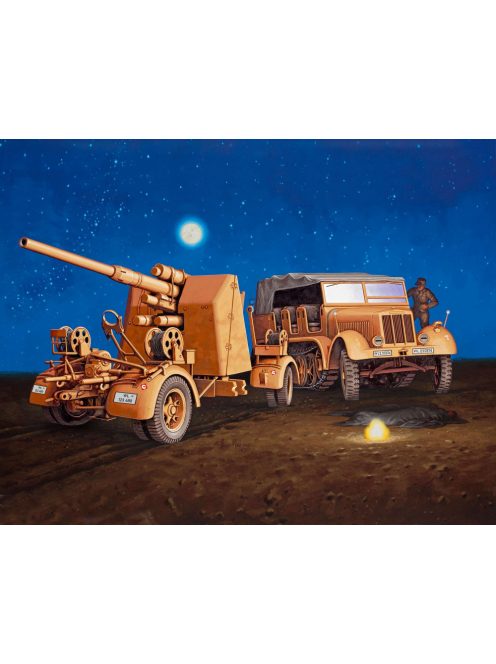 Revell - Sd.Kfz. 7 & 8.8 cm Flak 37 1:72 (3210)