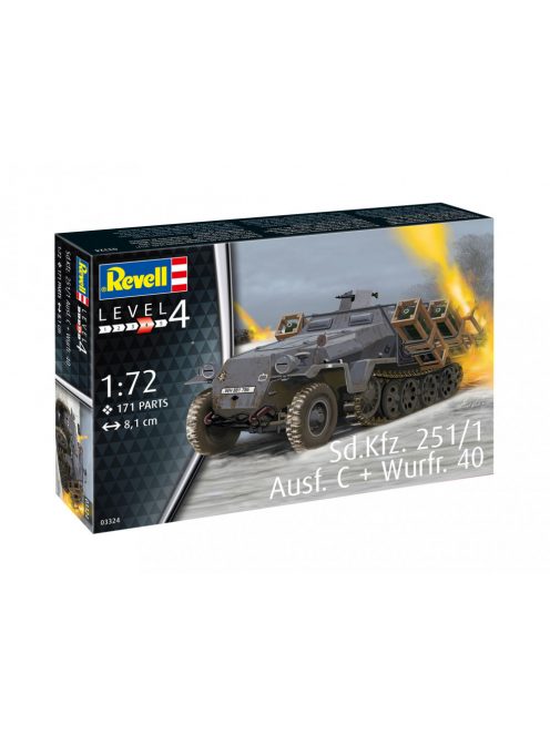 Revell - Sd.Kfz. 251/1 Ausf. C + Wurfr. 40