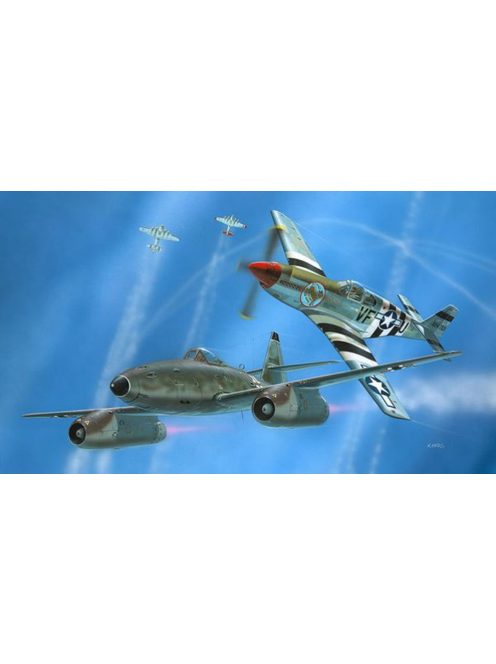 Revell - Combat Set Me262 & P-51B