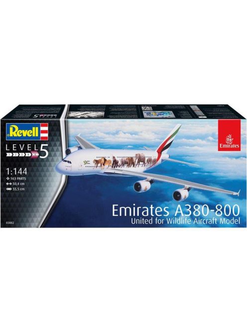 Revell - Airbus A380-800 Emiratesá "Wild Life"