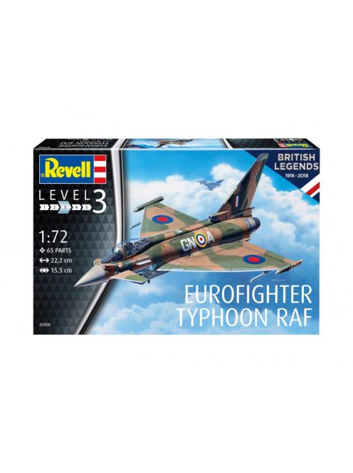 Revell - 100 Years Raf: Eurofighter Typhoon Raf (3900)