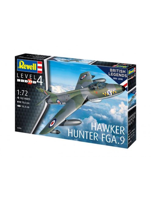 Revell - 100 Years Raf: Hawker Hunter Fga.9 (3908)